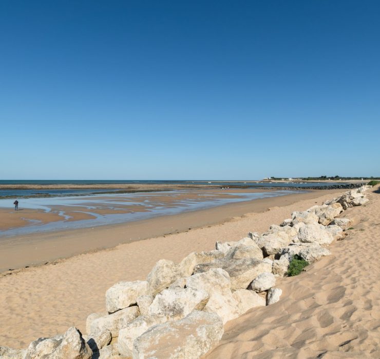 Plage à Dolus d'oléron près du camping les tamaris